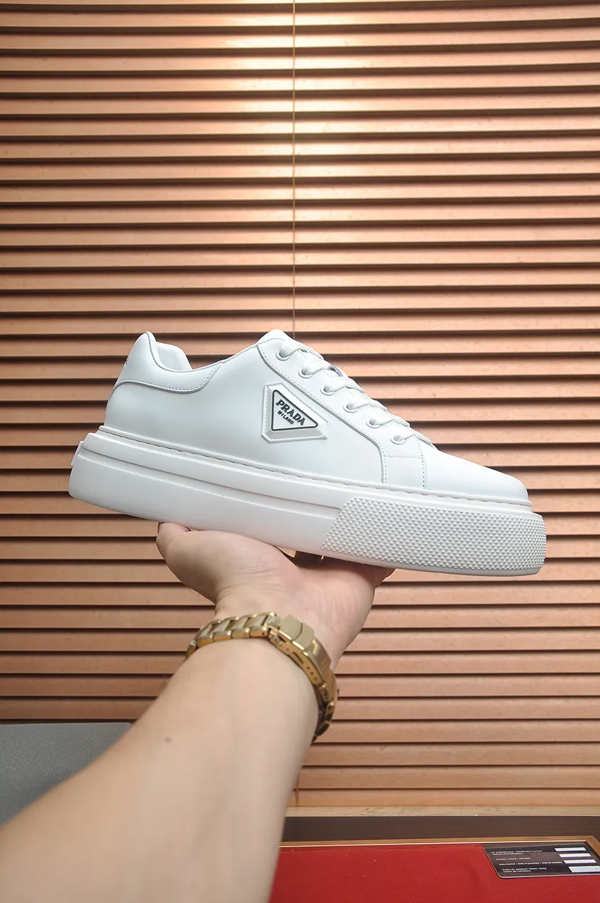 Men's shoes 💰580💶【PRADA】Top original, new season, high quality original goods, top imported calfskin with original imported glue, imported cowhide inside with original cowhide feet, original outsole! Quality guaranteed! Code 38-45 (45 customized)